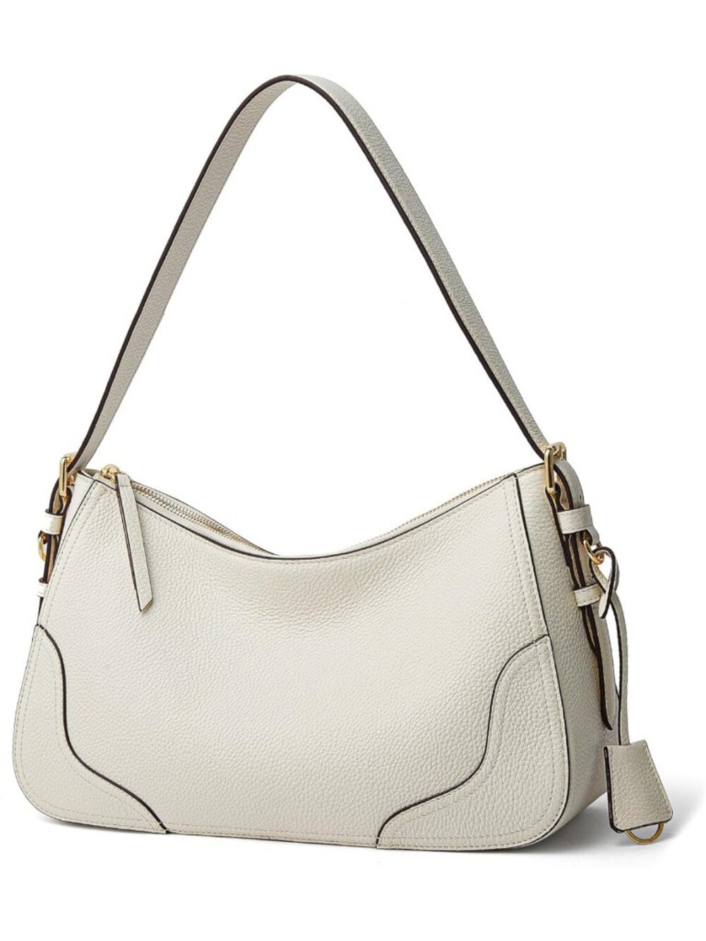Vintage Genuine Leather Satchel Purse for Women, Adjustable Top Handle Shoulder